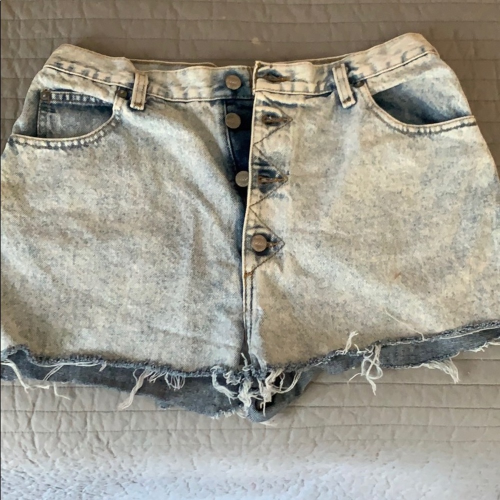 Homemade high waisted shorts